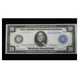 $20 Federal Reserve note, series of 1914