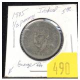 1805 Ireland half penny