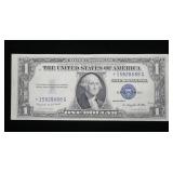 $1 silver certificate star note, series of 1935G