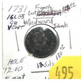 1731 French 13 sols