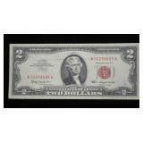 $2 red seal, series of 1963