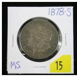 1878-S Morgan dollar, MS