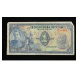 1940 Columbia 1 peso