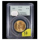 1926 $10 Gold Indian Head Eagle PCGS slab