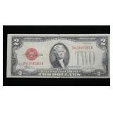 $2 red seal, series of 1928F