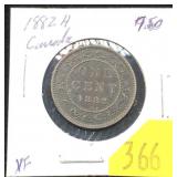 1882H Canadian Large cent