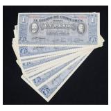 x37- Mexico 1 peso, series of 1915, Unc. -x37