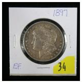1897 Morgan dollar
