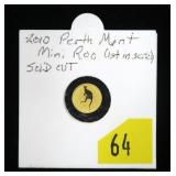 2010 $2 Gold Perth Mint Australia, Proof