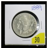 1889 Morgan dollar
