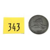 1857 Flying Eagle cent