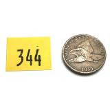 1857 Flying Eagle cent