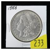 1883 Morgan dollar