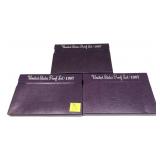x3- 1987 Proof sets -x3 sets -Sold by the piece,