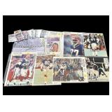 Lot, assorted Buffalo Bills autographed pictures