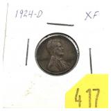 1924-D Lincoln cent