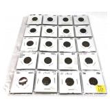 x40- Indian Head cents, mixed dates -x40 cents -