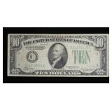 $10 Federal Reserve note series of 1934A