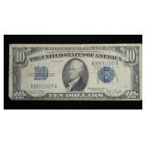 $10 silver certificate series of 1934D