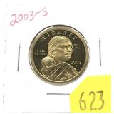 2003-S Proof dollar