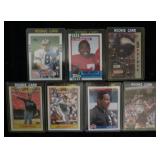 Lot, 7 Rookie Sportscards, 3 baseball, 3 football,