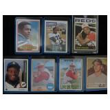 Lot, 7 Sportscards, 5 baseball, 2 football, see