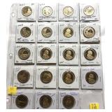 x19- Sacagawea dollars, Proof, mixed dates -x19