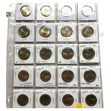 x28- Sacagawea dollars, Unc., mixed dates x-28