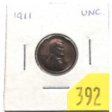 1911 Lincoln cent