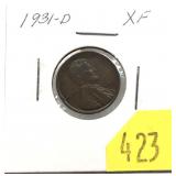 1931-D Lincoln cent