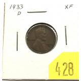1933-D Lincoln cent