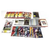 Lot, assorted football cards including Fleer,