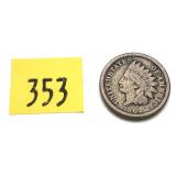 1862 Indian Head cent