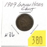 1909 Indian Head cent