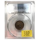 1908 Indian Head cent PCGS slab certified VF,