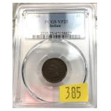 1909 Indian Head cent PCGS slab certified VF-25