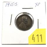 1915-S Lincoln cent