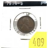 1914-S Lincoln cent
