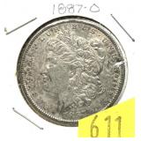 1887-O Morgan dollar