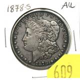 1878-S Morgan dollar