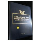 Album of 3 Golden Replicas of the Stamps of the