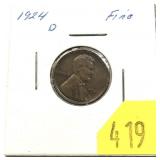 1924-D Lincoln cent