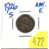 1926-S Lincoln cent
