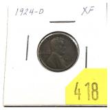 1924-D Lincoln cent