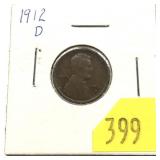 1912-D Lincoln cent