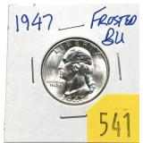 1947 Washington quarter, Unc.