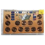 Thirteen Colony penny set
