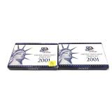 x2- 2001 Proof sets -x2 sets -Sold by the piece,