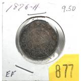 1876-H Canadian Large cent