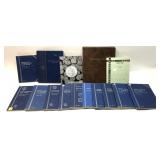 Lot, 15 empty coin folders